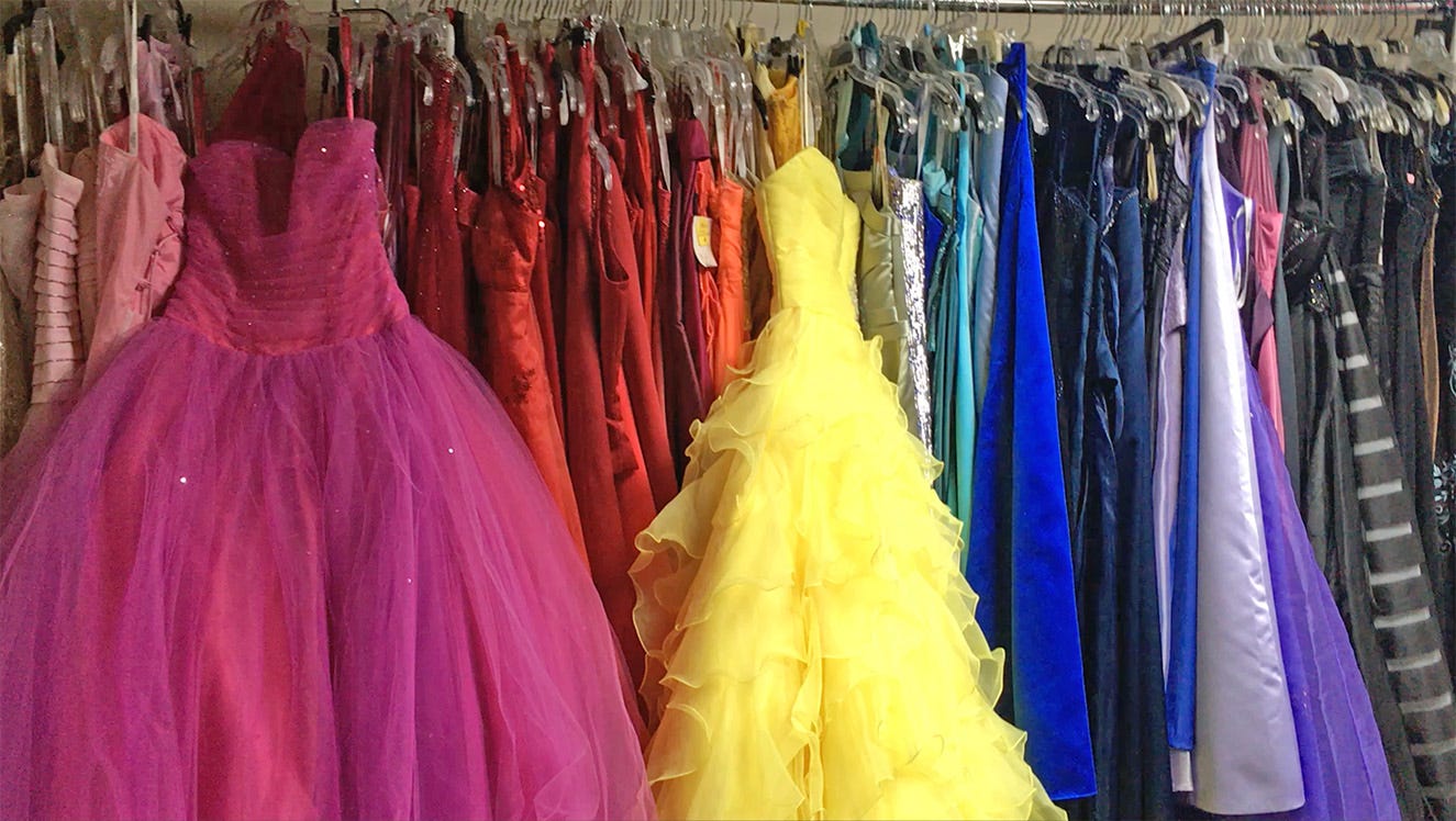 prom dress retailers near me